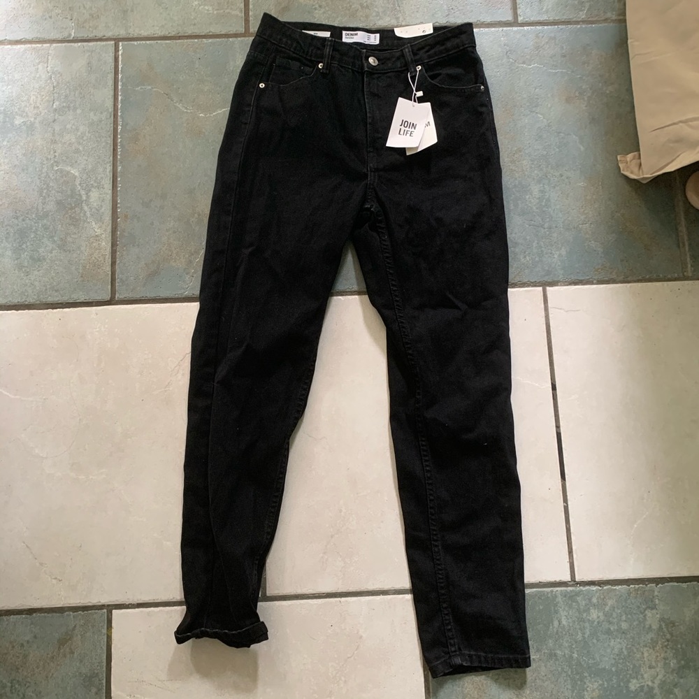 Bershka Black Mom Jeans!